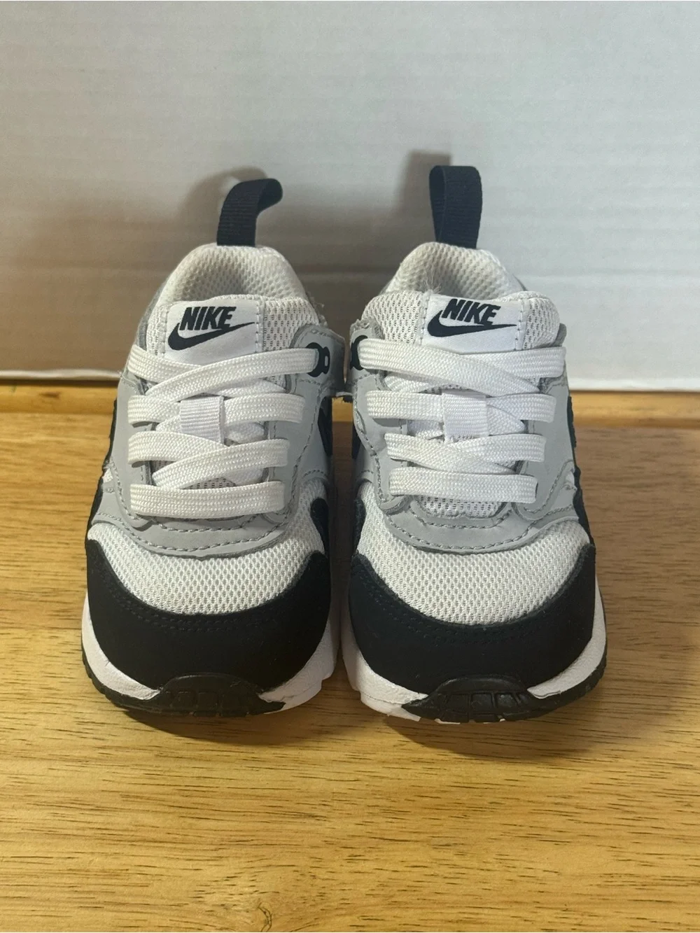 Nike Air Max 1 EasyOn Shoes DZ3309-106 Baby Toddler Size 4C White / Black